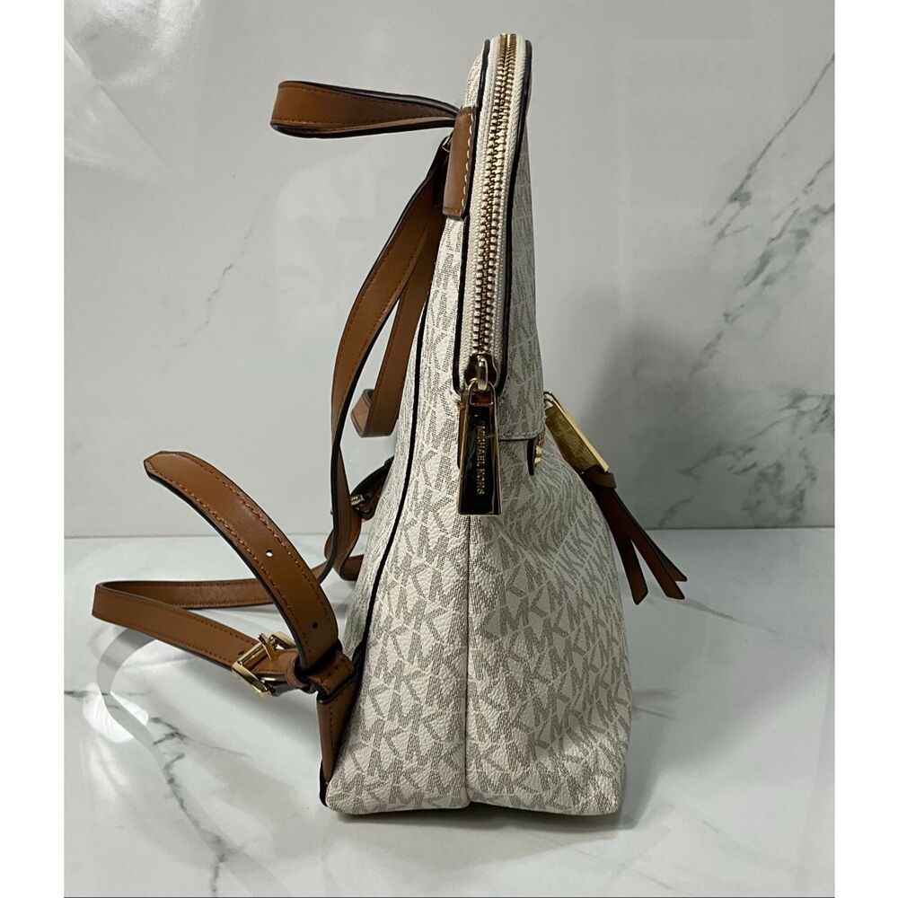 MICHAEL KORS Rhea Zip Medium Slim Backpack - Picture 4 of 9